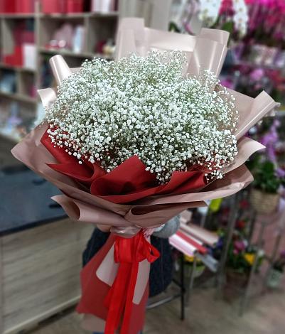 Букет цветов из: Гипсофила в Заре