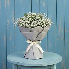 Букет цветов из:  Гипсофила #REPLACE_PRED# Заре