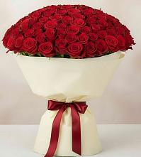Букет 101 Красная роза Милано в Заре