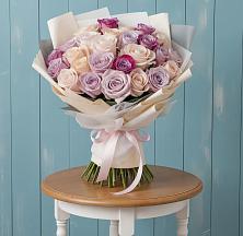 Букет цветов из:  Розы в Заре