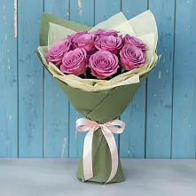 Букет Розы Фёрст Леди в Заре