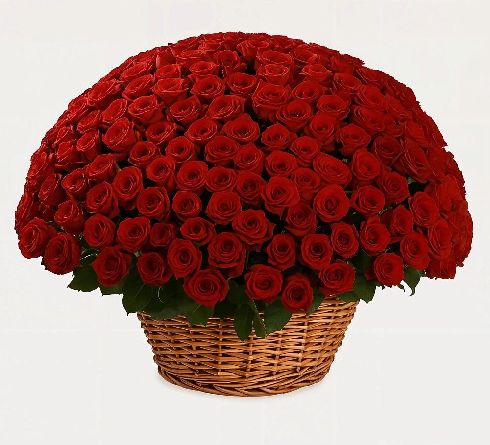 Премиум букет из: Розы в Заре