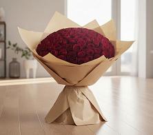 Букет 101 Красная роза #REPLACE_PRED# Заре