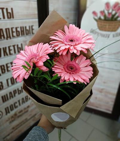 Букет цветов из: Герберы в Заре