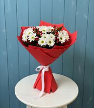 Букет цветов из:  Хризантемы #REPLACE_PRED# Заре