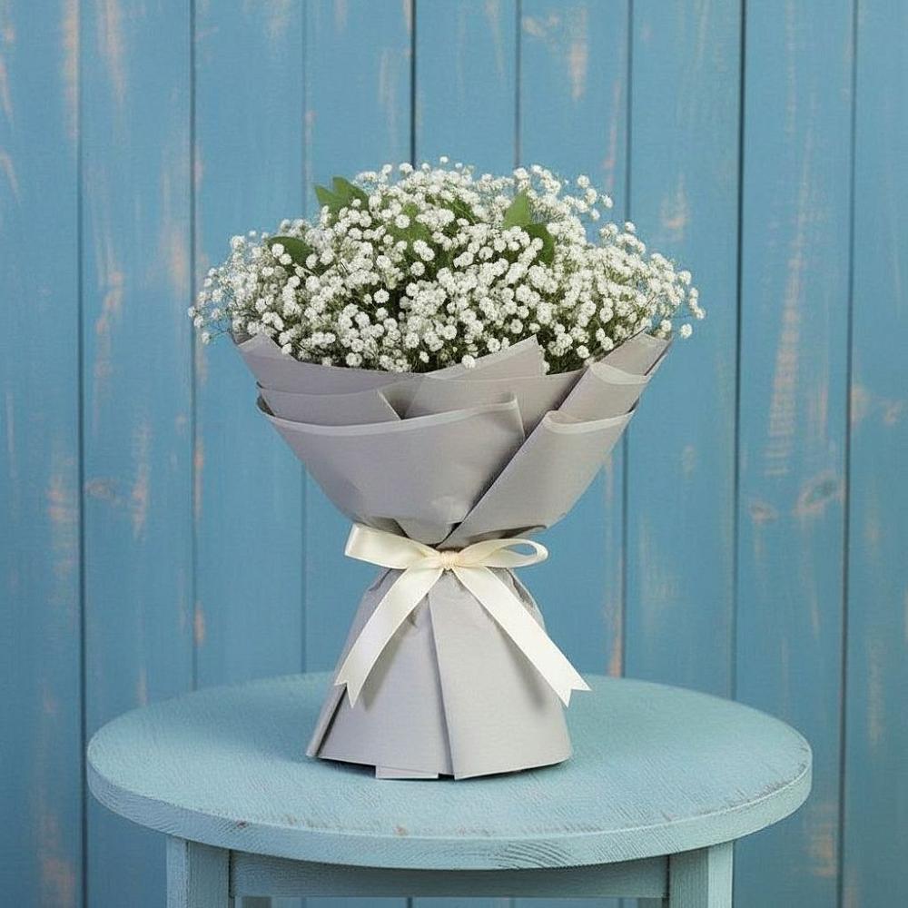 Букет цветов из: Гипсофила в Заре