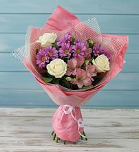 Букет цветов из:  Герберы #REPLACE_PRED# Заре