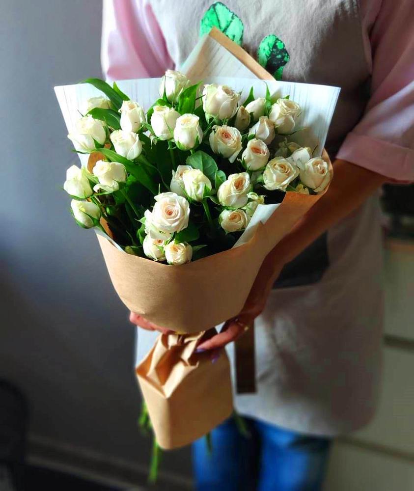 Букет цветов из: Розы в Заре