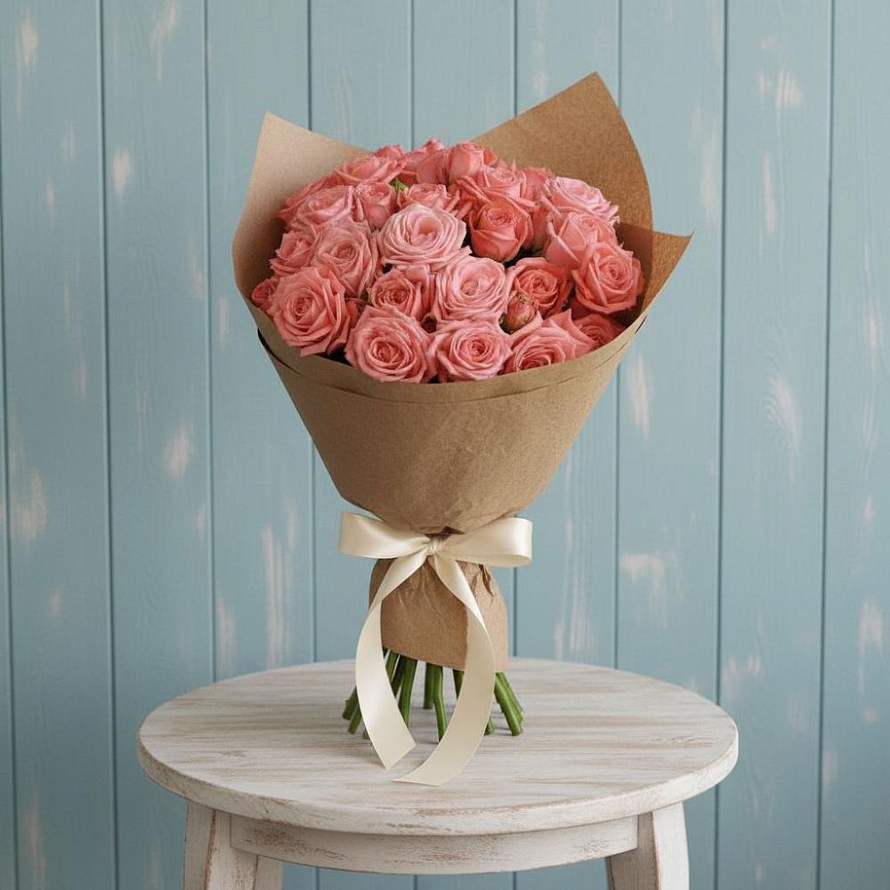 Букет цветов из: Розы в Заре