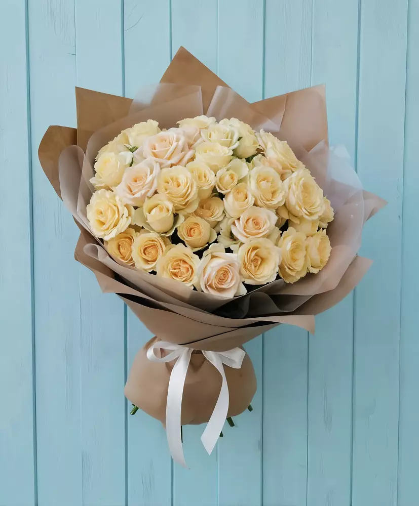 Букет Кремовое облако в Заре