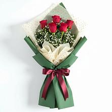 Букет цветов из:  Розы в Заре