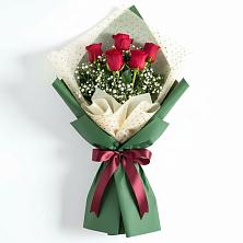 Букет цветов из:  Розы в Заре